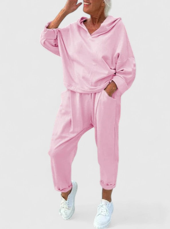 Whitley | Comfortable Hooded Sweatshirt Set