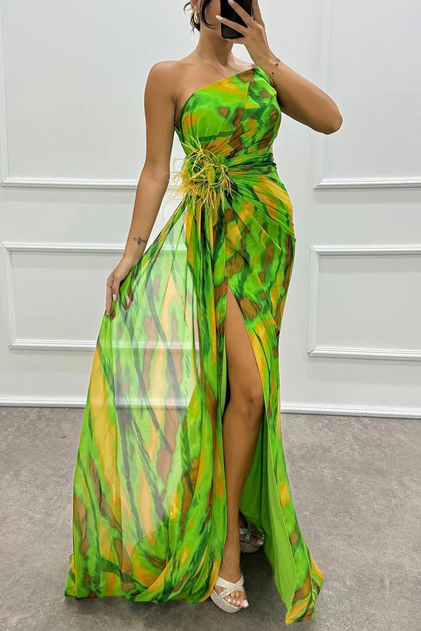 Cinder | Vibrant Draped Dress