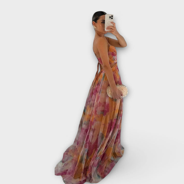Antonella | Maxi Dress in Knit - Elegant and Shaping