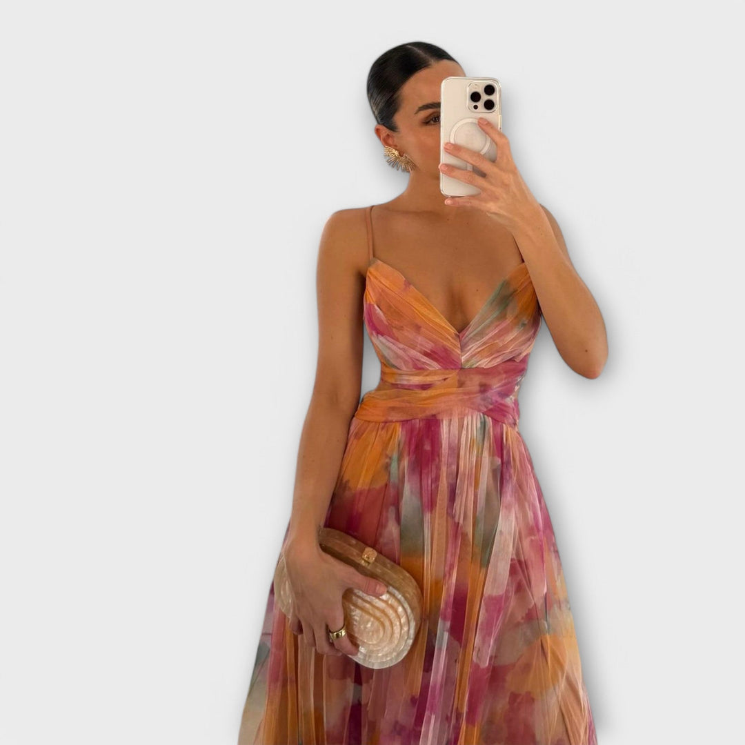 Antonella | Maxi Dress in Knit - Elegant and Shaping