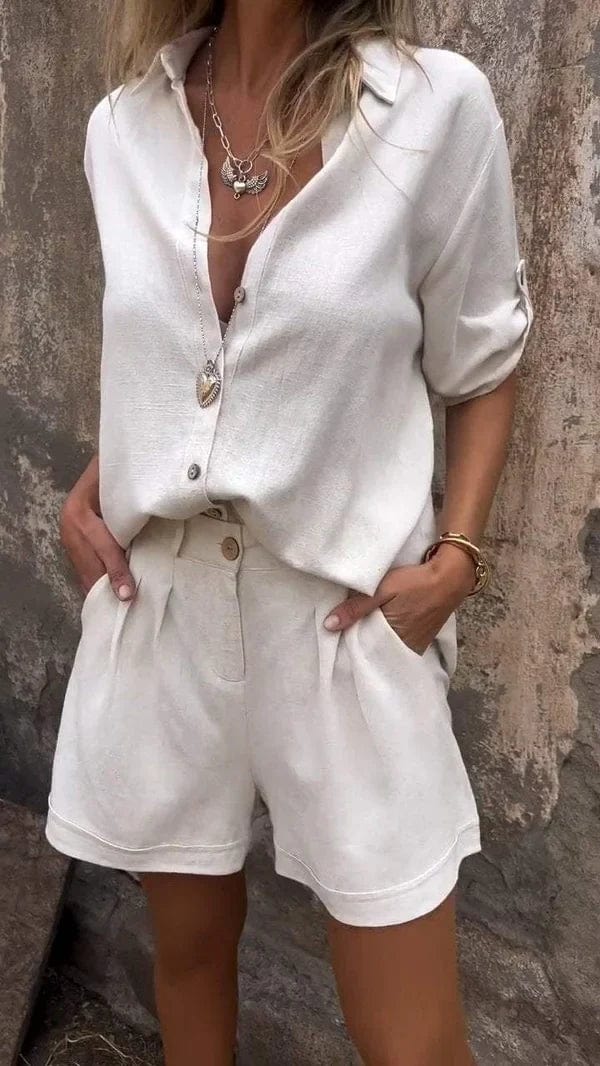 Winona | Set Buttoned Light