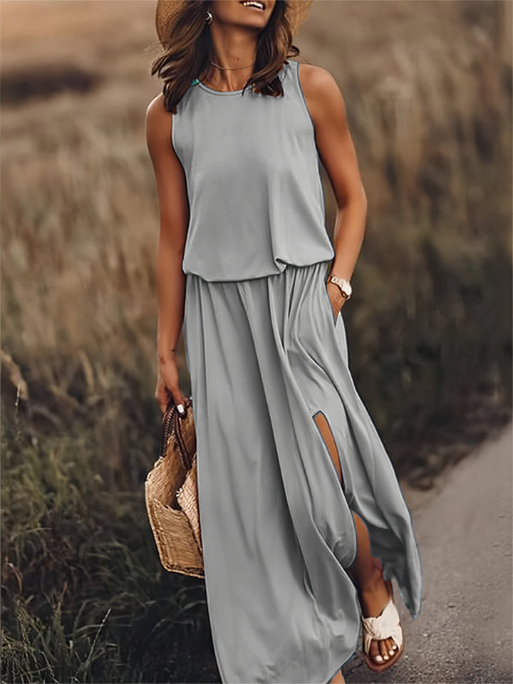 Camille | Sleeveless Maxi Gown