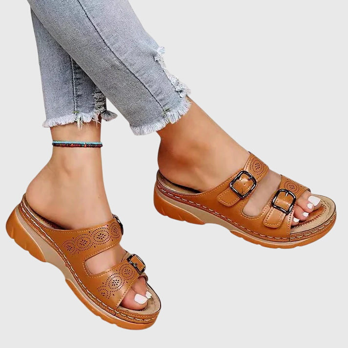 Karla | Orthopedic Leather Sandals
