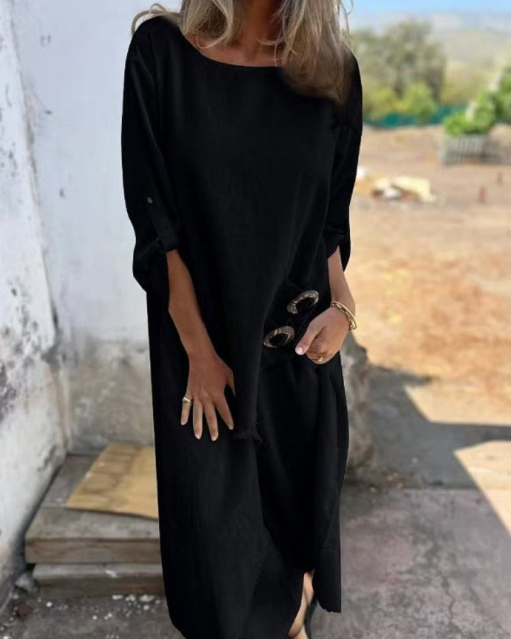 Lateefah | Relaxed Linen Blend Set