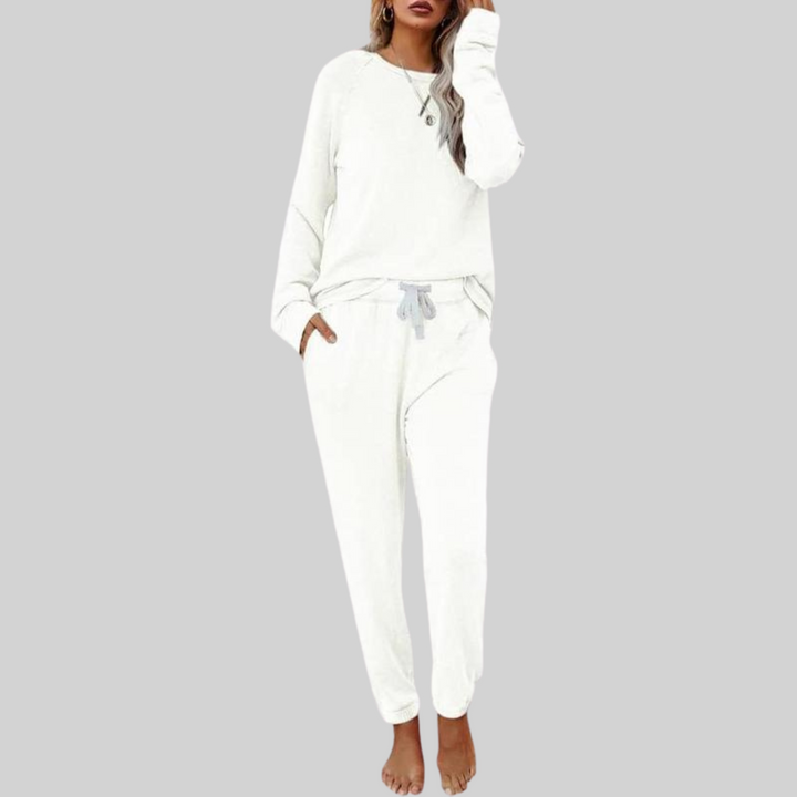 Tyne | Casual Long Sleeve and Sweatpants Set
