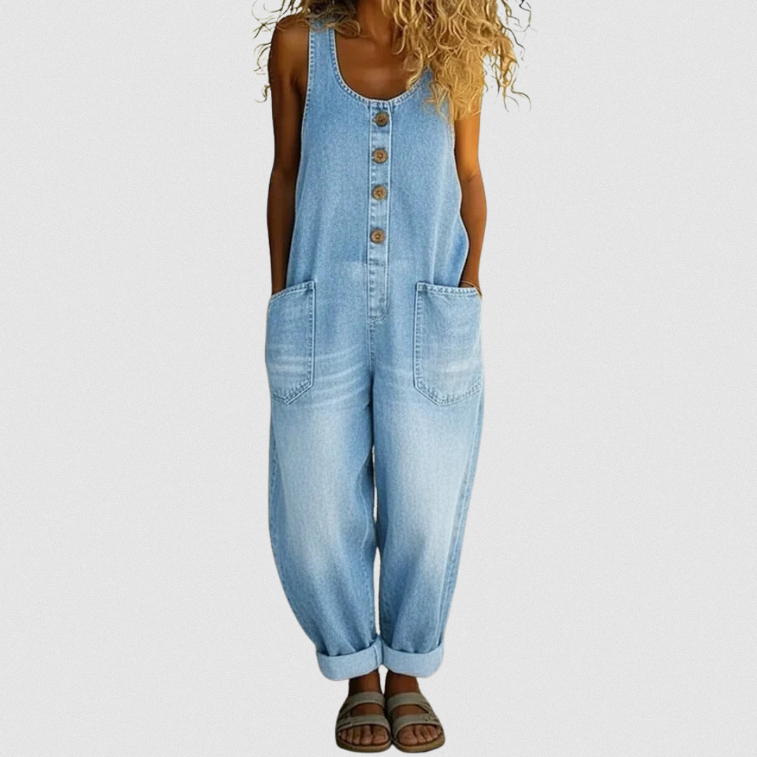 Roxana | Vintage Denim Jumpsuit