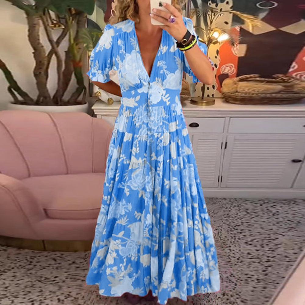 Eden | Vibrant Floral Dress