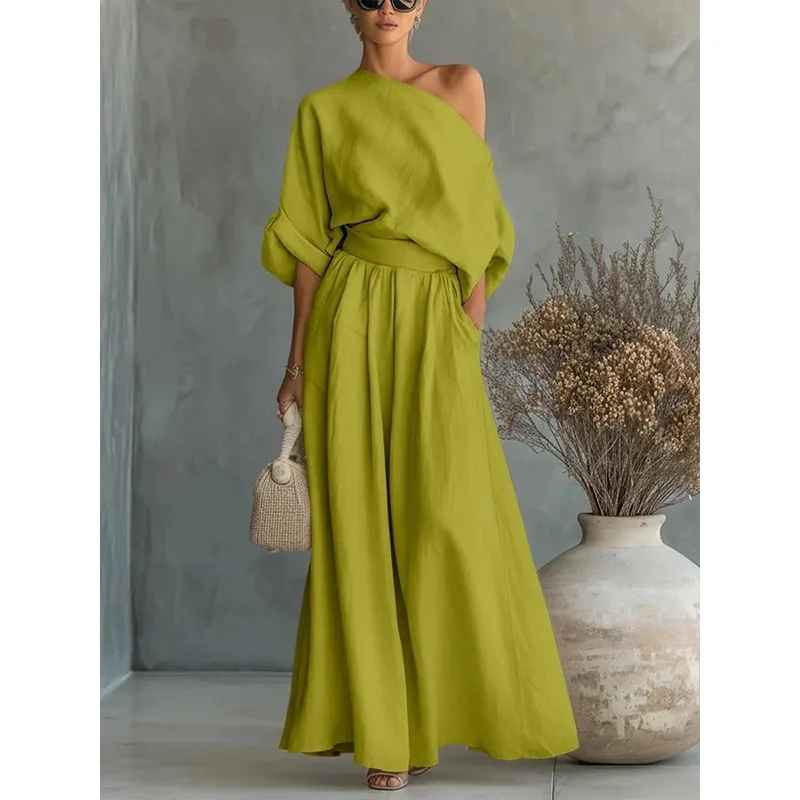Lily | Off-Shoulder Two-Piece Set