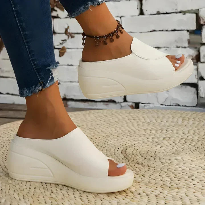 Dorothy | Orthopedic Slip-on Wedge Sandals