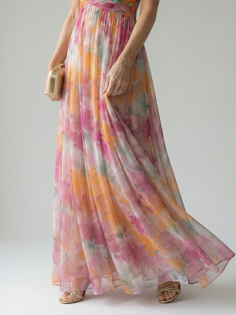 Isabella | Soft Wrap Maxi Dress