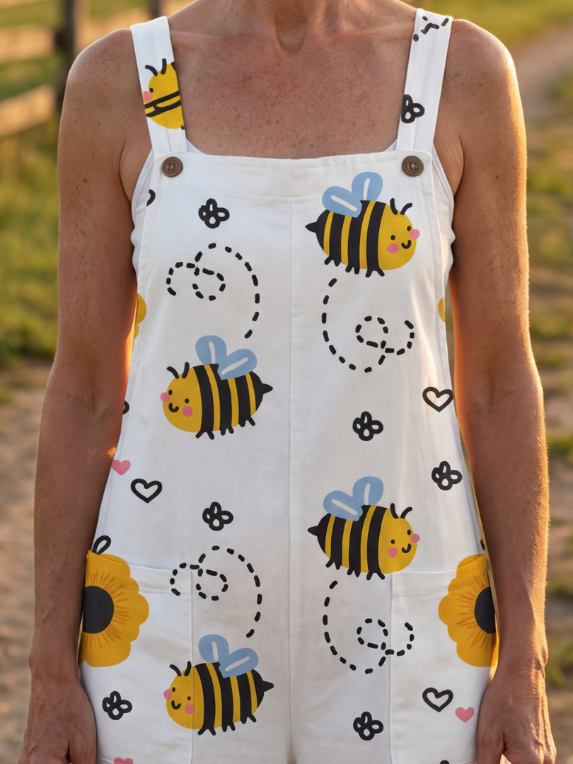 Xanthia | Bee Flower Jumpsuit