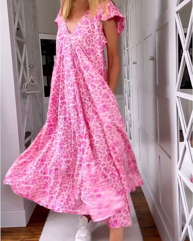 Alondra | V-Neck Maxi Dress