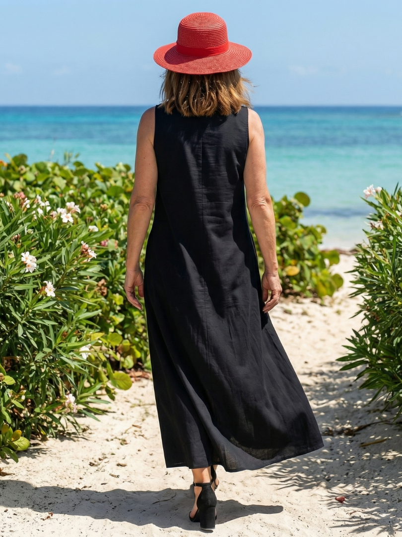 Wisdom | Soft Rose Maxi Dress