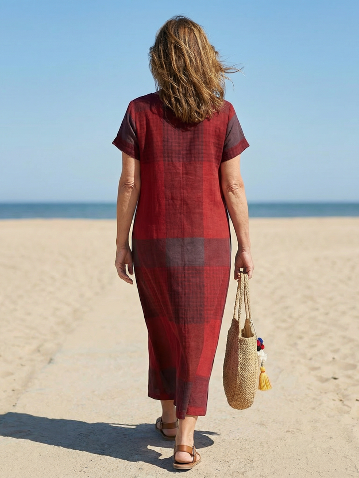 Hadley | Relaxed Line Midi Dress