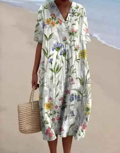 Caroline | Floral Garden Dress