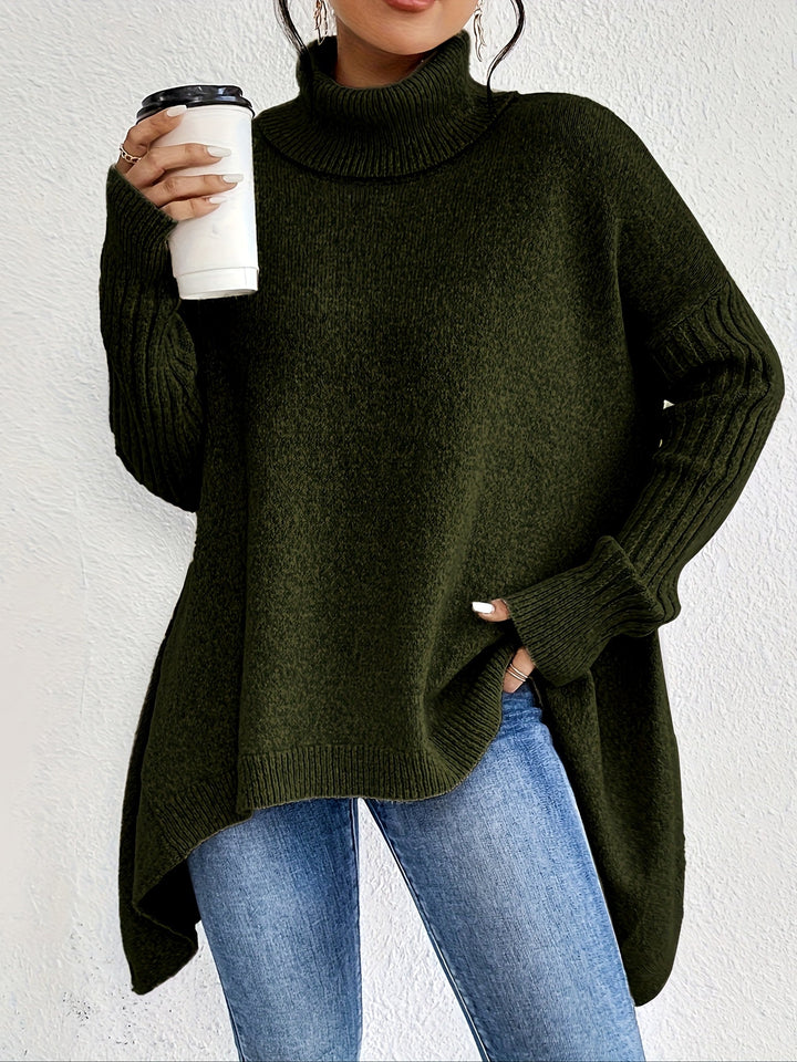 Jodi – Turtleneck Oversized Casual Sweater