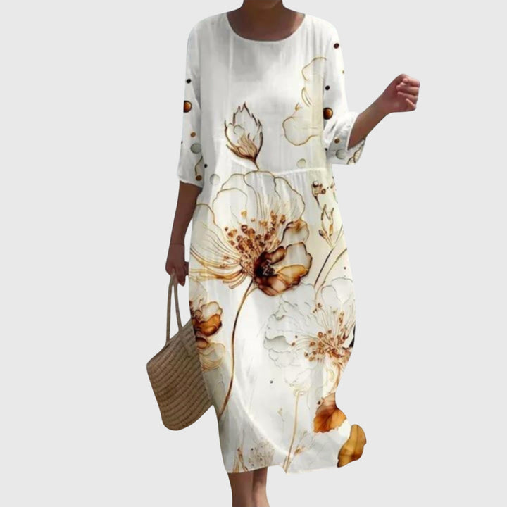 Rowena | Stylish Floral Maxi Dress