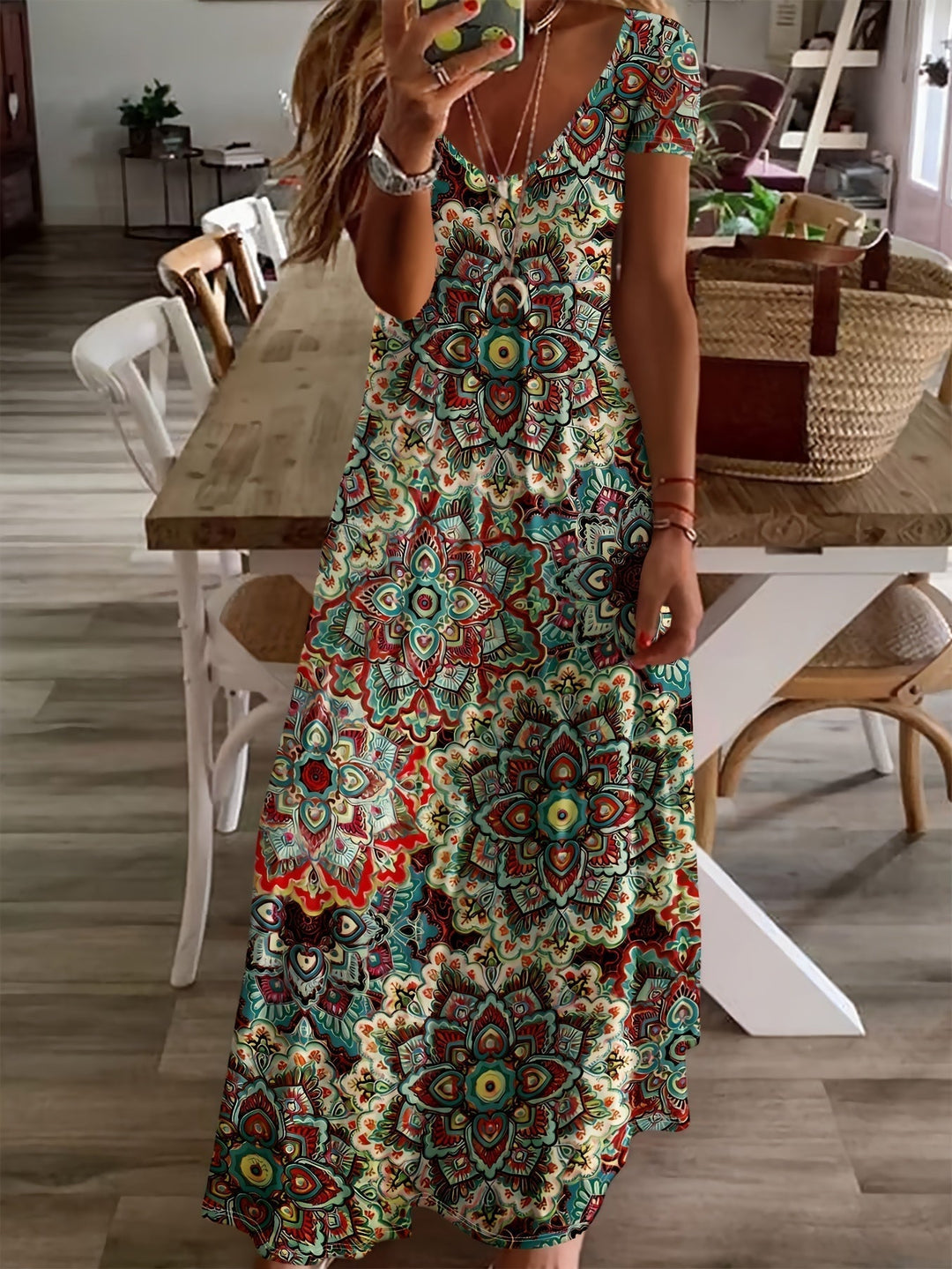 Robyn | Artistic Tummy-Flattering Dress