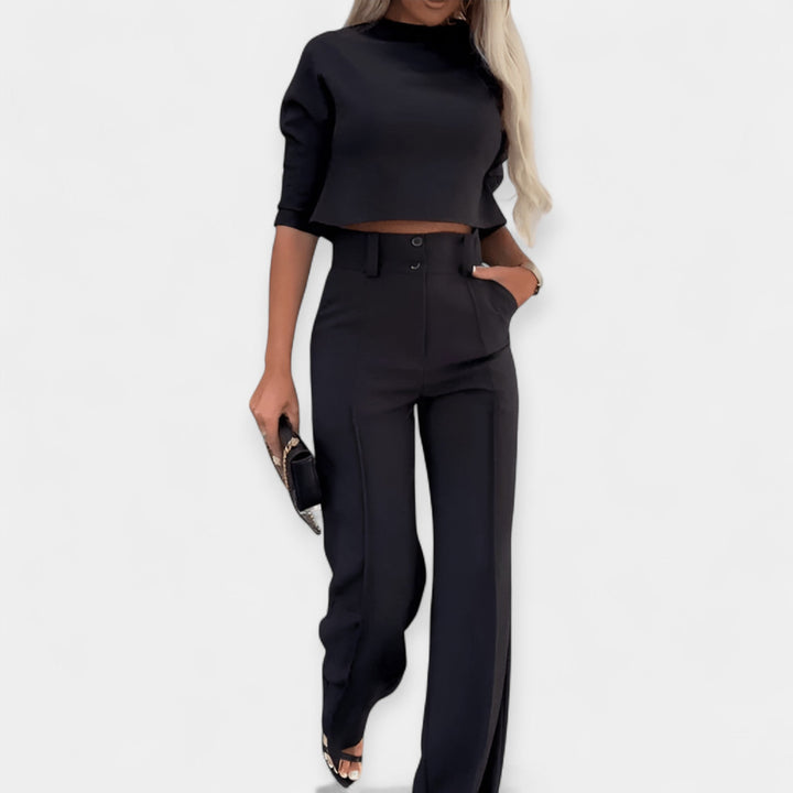 Lila | Coordinated Crop Top and Pants Set