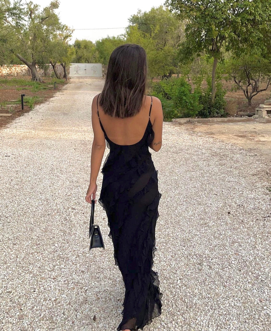 Emer | Ruffled Maxi Dress