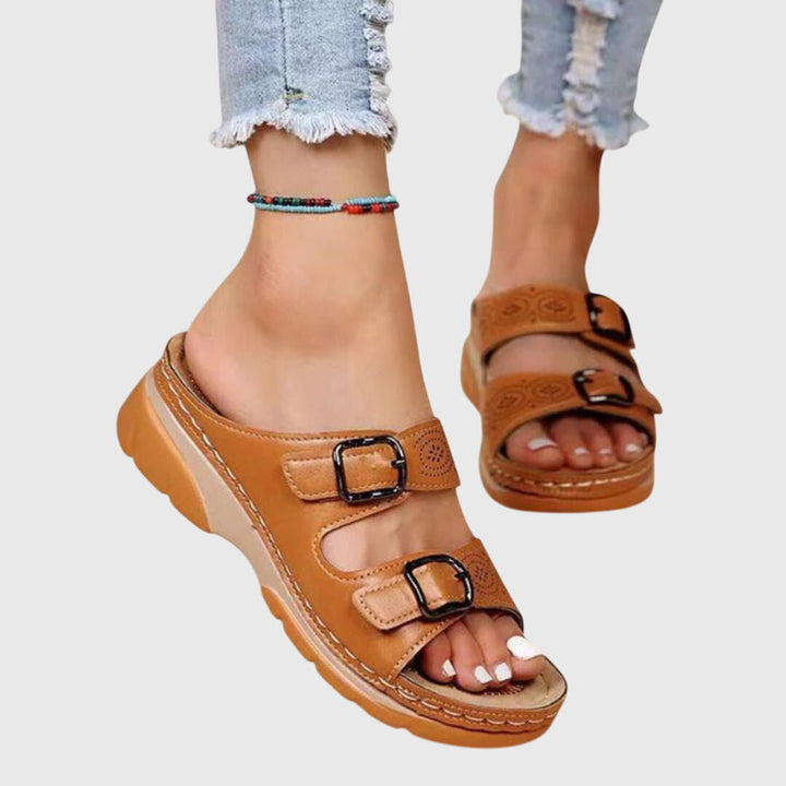 Karla | Orthopedic Leather Sandals