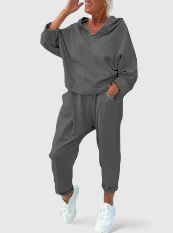 Whitley | Comfortable Hooded Sweatshirt Set