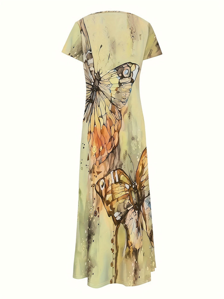 Elina | Artistic Tummy-Flattering Dress
