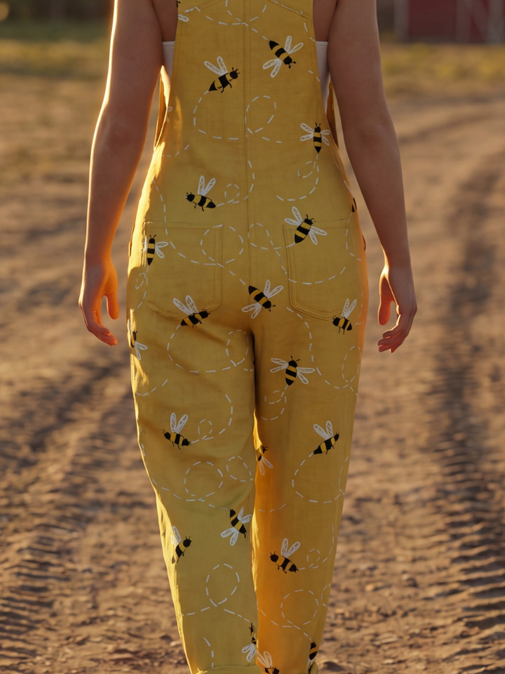 Jordan | Light Honeybee Jumpsuit