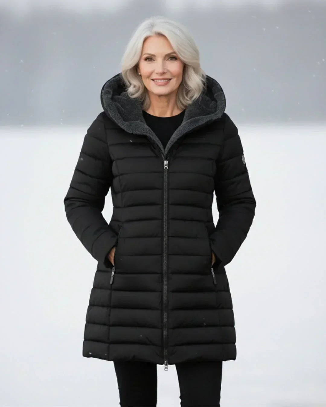 Paula – Quilted Hooded Puffer Coat