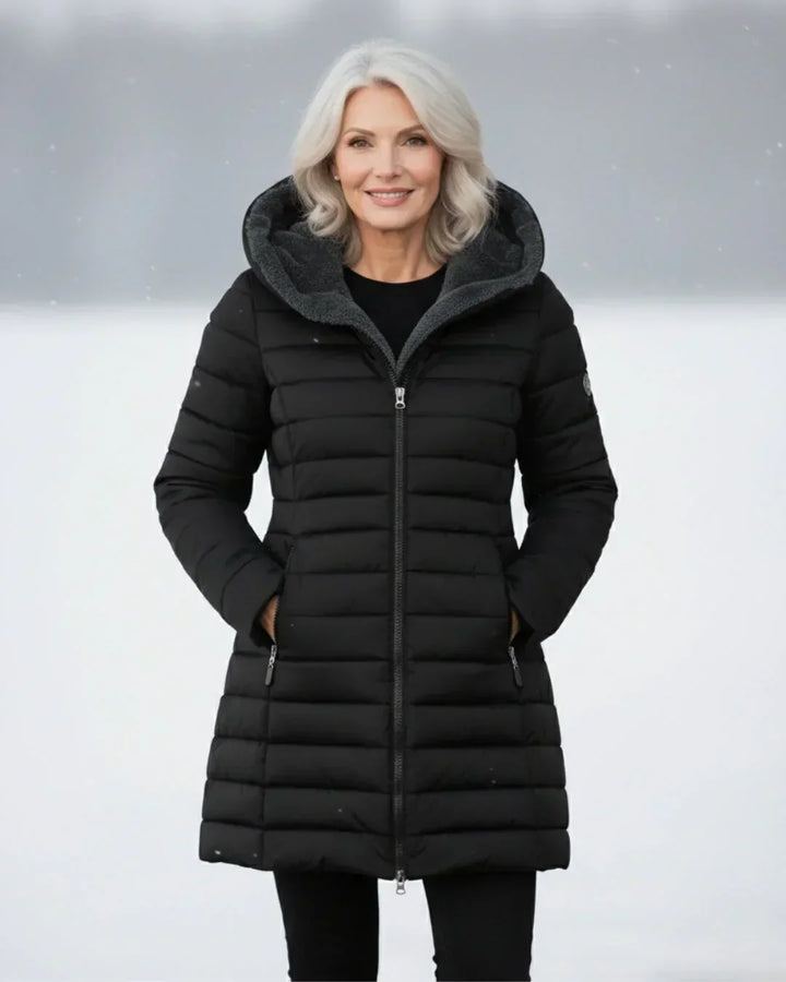 Paula – Quilted Hooded Puffer Coat