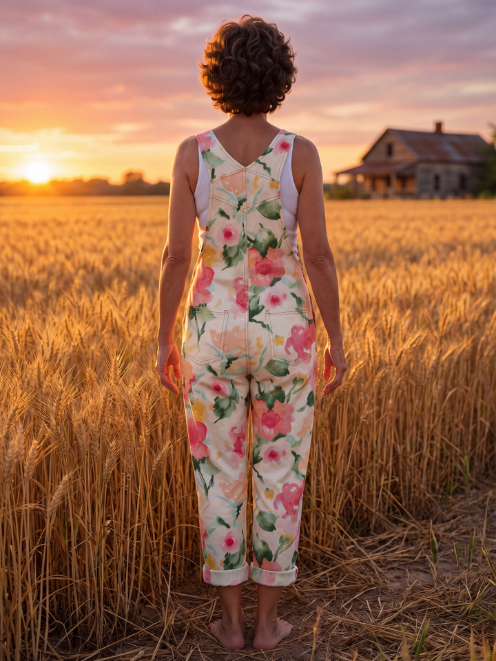 Christen | Soft Floral Jumpsuit