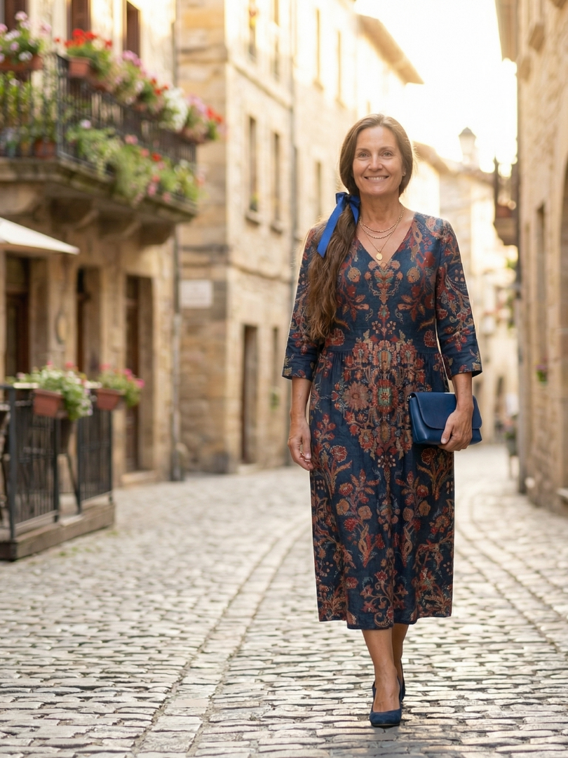 Sophie | Soft Form Midi Dress