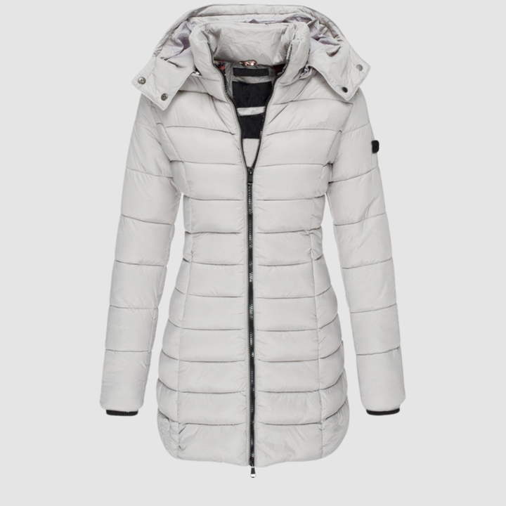 Jeanette – Elegant Quilted Puffer Coat