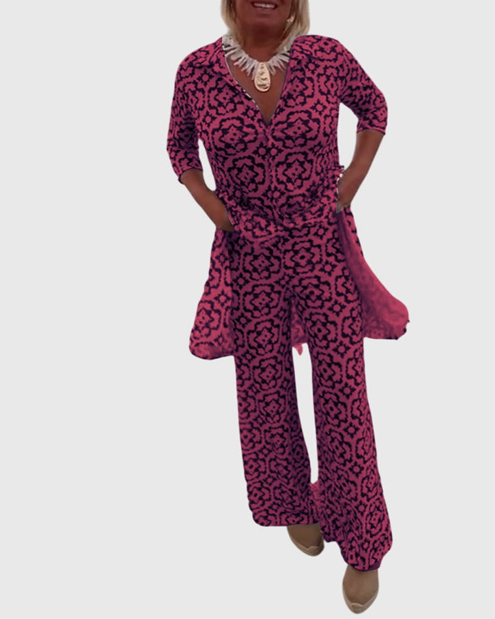 Sydnee | Elegant Vintage Two-Piece Set