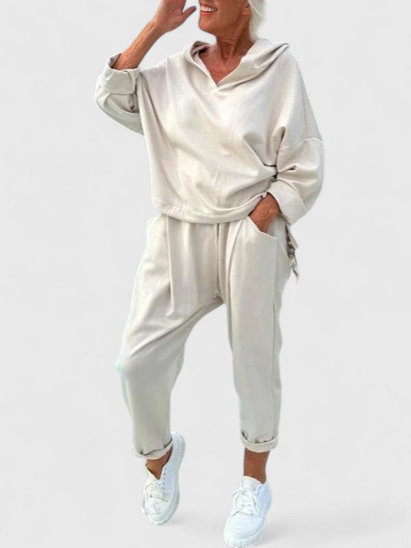 Whitley | Comfortable Hooded Sweatshirt Set