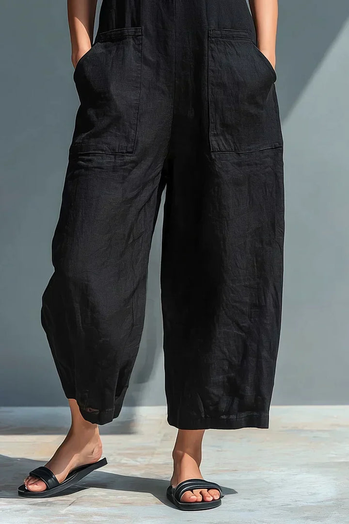 Aubree | Elegant Linen Jumpsuit