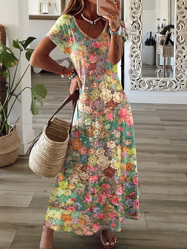 Simone | Artistic Tummy-Flattering Dress
