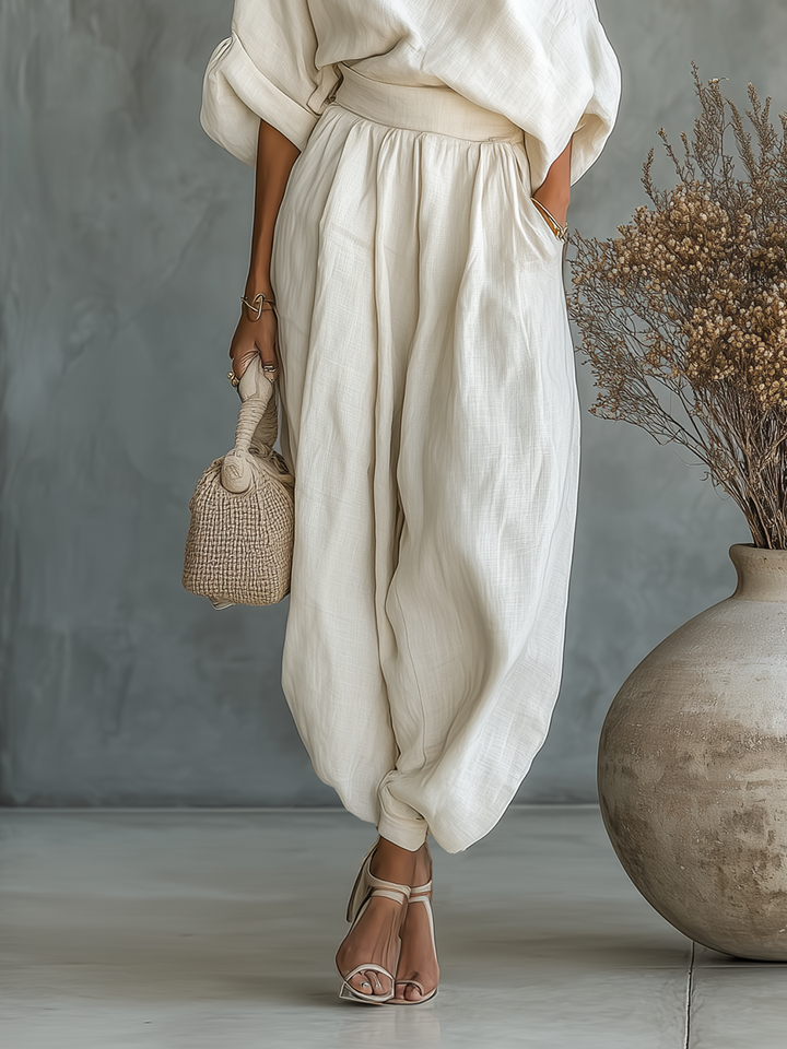 Lily | Off-Shoulder Two-Piece Set