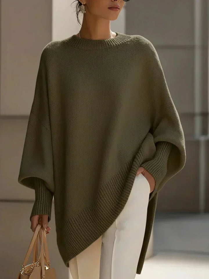 Paisley | Oversized Poncho Sweater