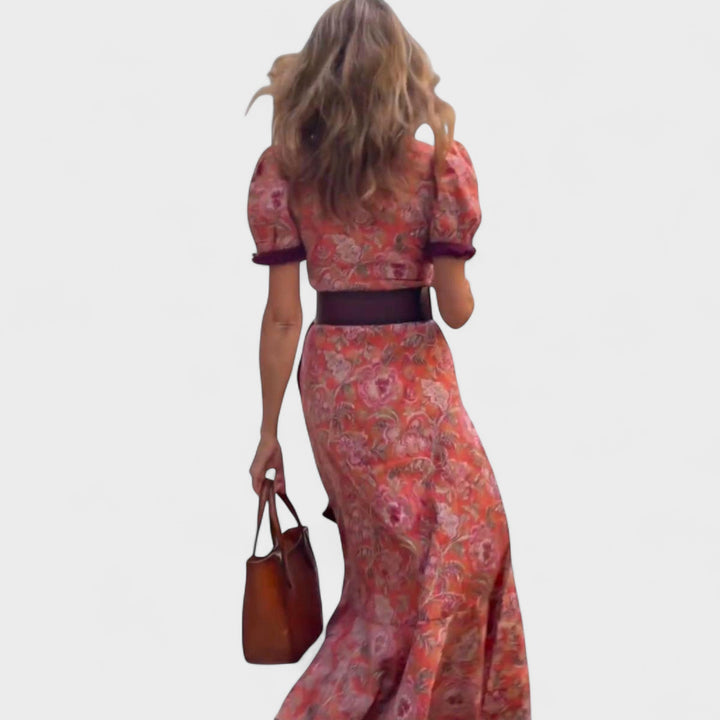 Helena | Floral Wrap Dress