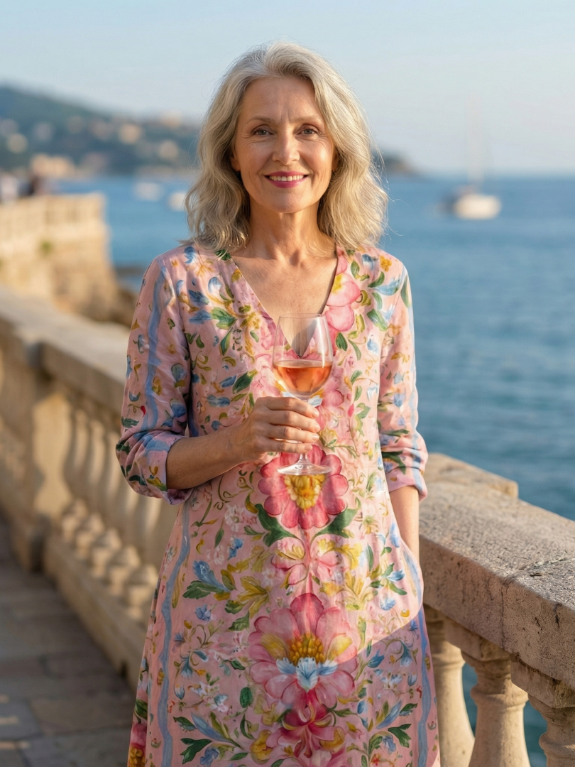 Anika | Light Form Floral Midi Dress