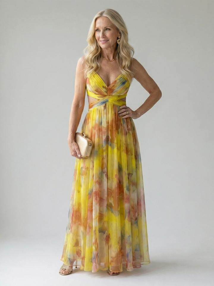 Isabella | Soft Wrap Maxi Dress