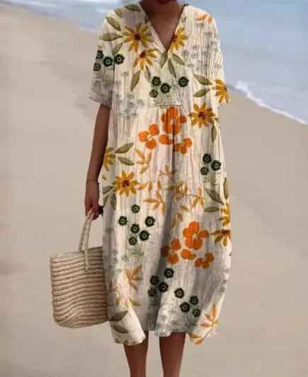 Caroline | Floral Garden Dress