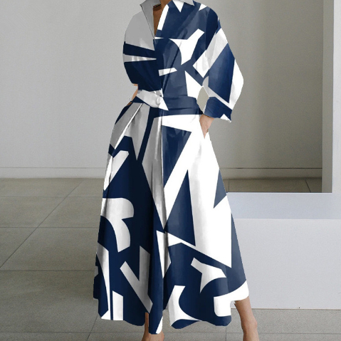 Amaya | Elegant Spring Shirt Dress