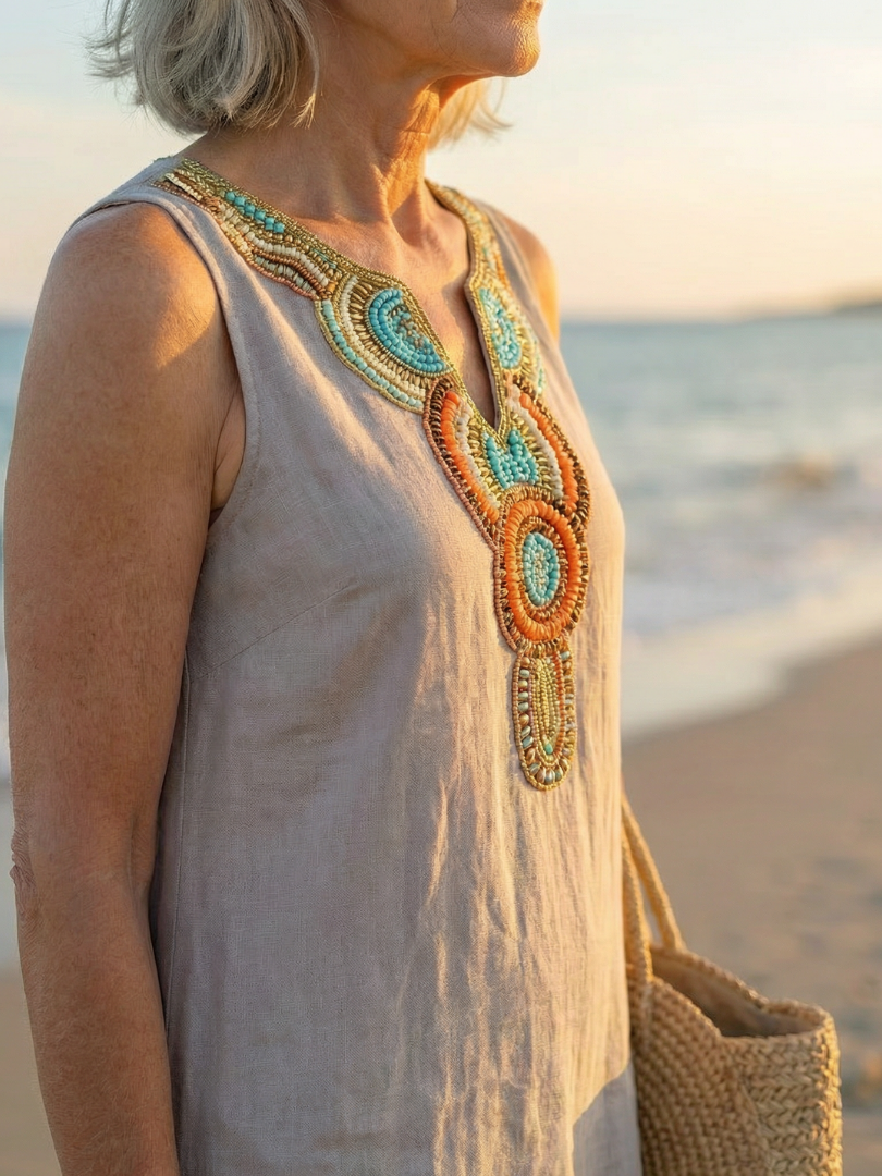 Narcissa | Airy Flow Midi Dress