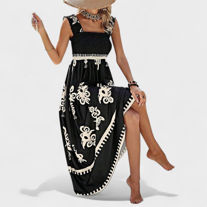 Avery | Maxi Dress with Smocked Bodice