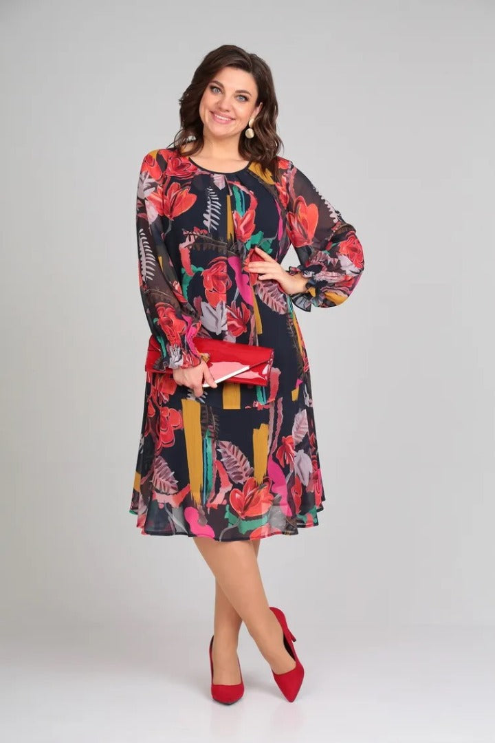 Carmen | Modern Floral Dress