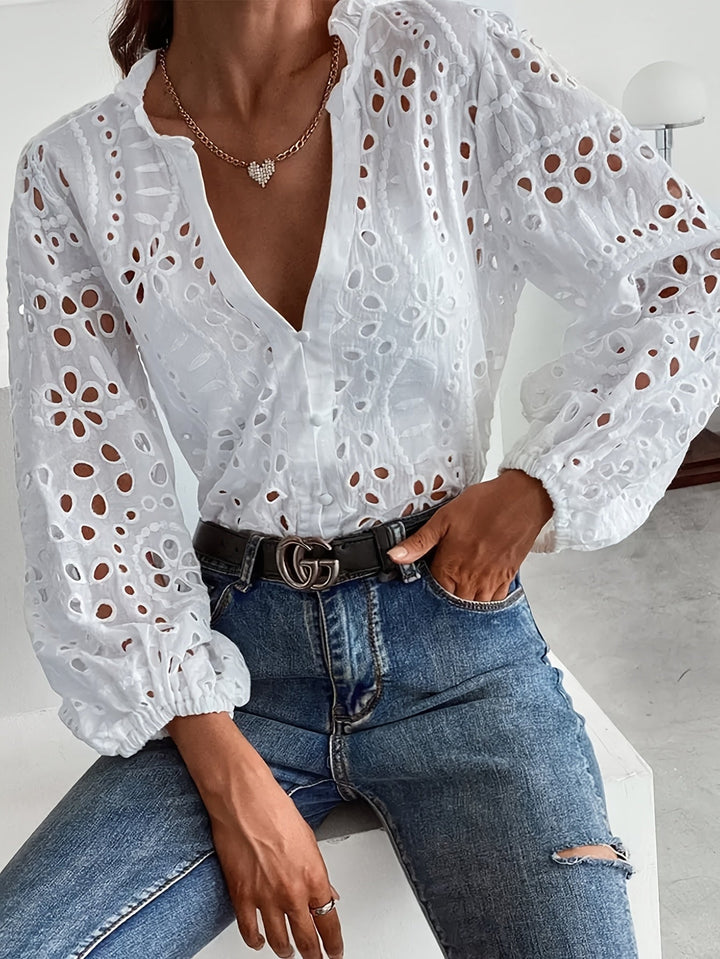 Jackie | Floral Long-Sleeve Blouse