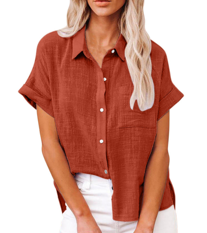 Kyleigh | Lightweight Shirt with Front Pocket