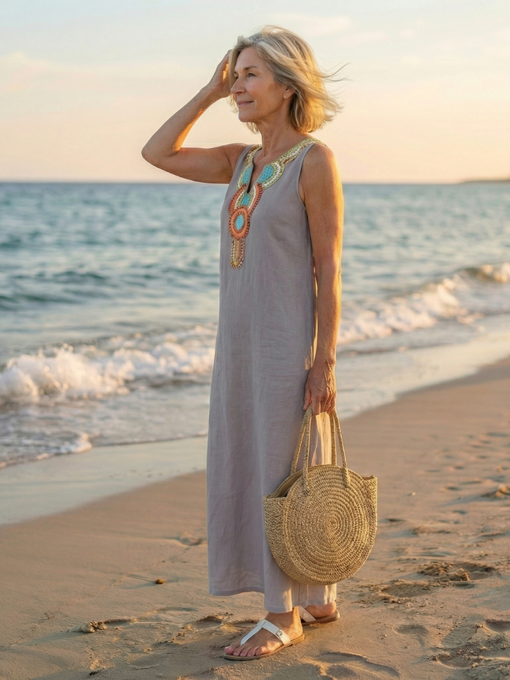 Narcissa | Airy Flow Midi Dress